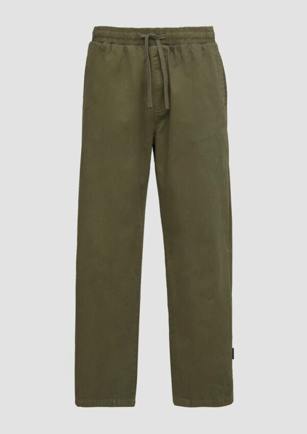 Gewaschener Jogger aus Baumwoll-Twill