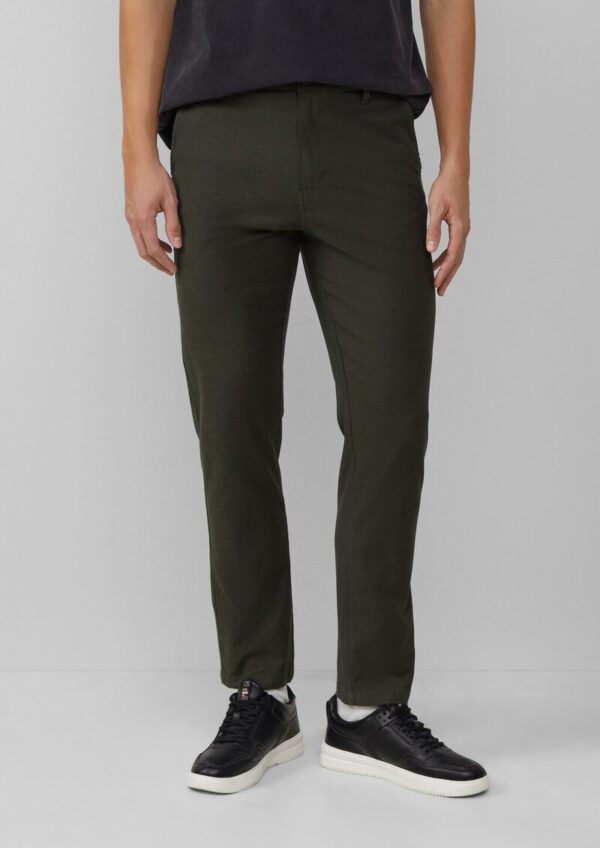 Rick: Chinohose im Slim Fit aus zweifarbiger Ware