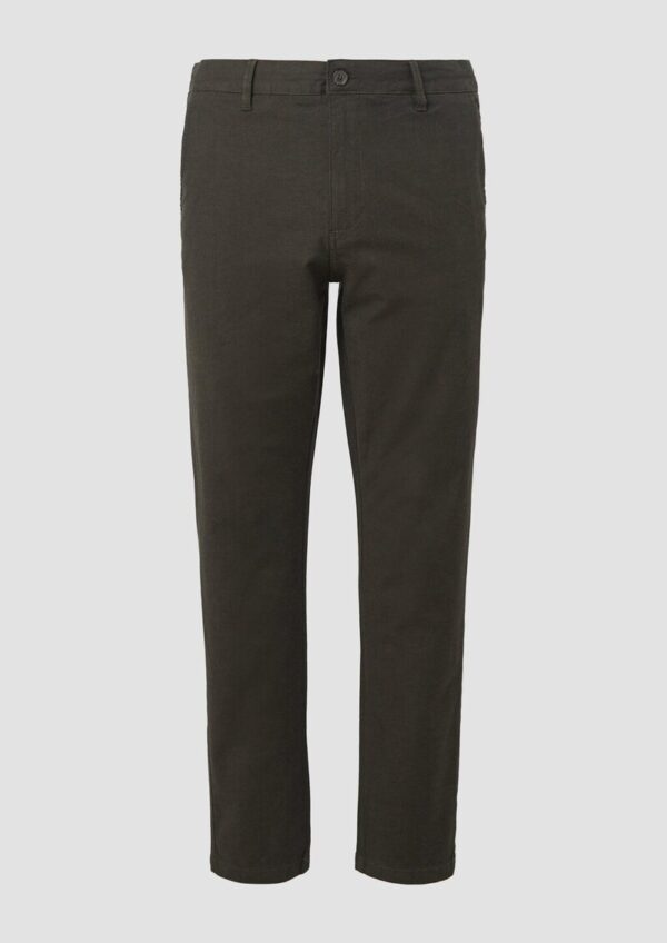 Rick: Chinohose im Slim Fit aus zweifarbiger Ware