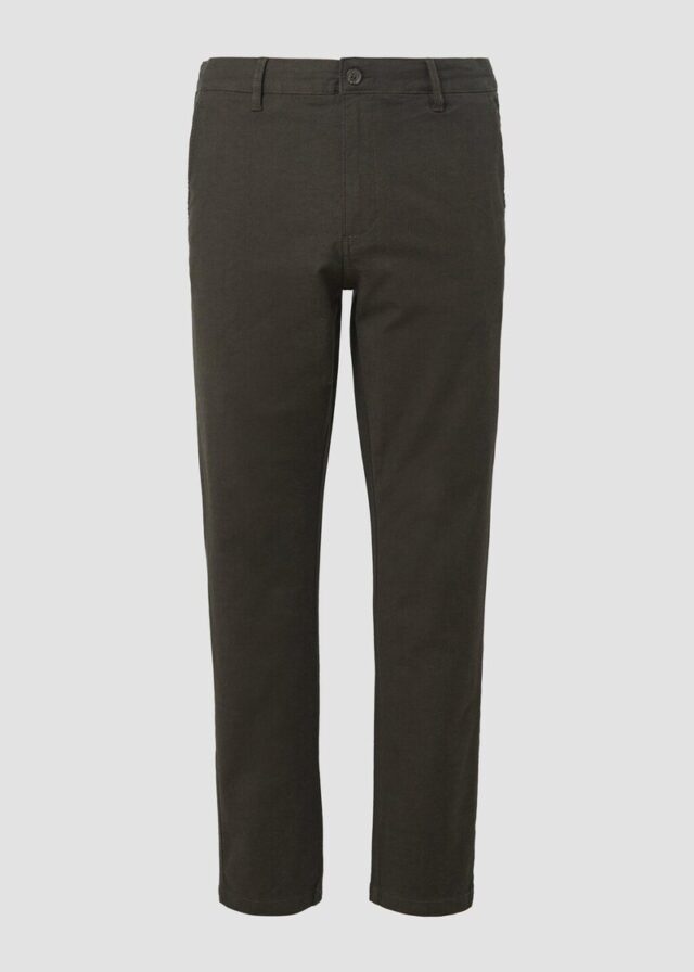 Rick: Chinohose im Slim Fit aus zweifarbiger Ware