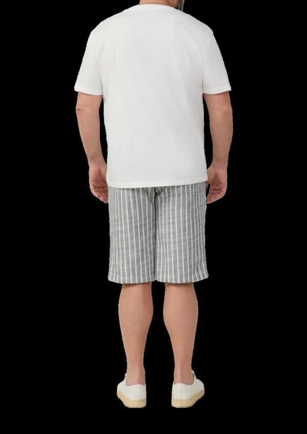 Gestreifte Bermuda Detroit im Relaxed Fit