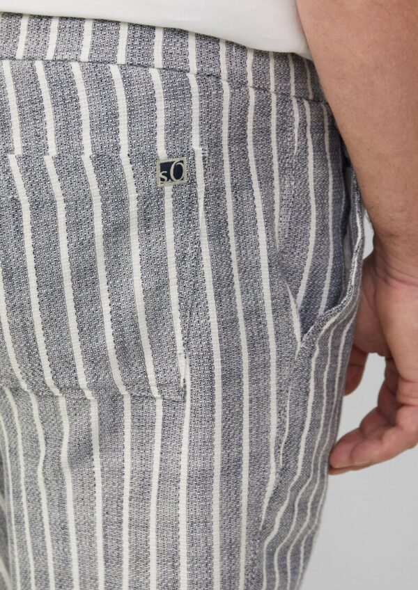 Gestreifte Bermuda Detroit im Relaxed Fit