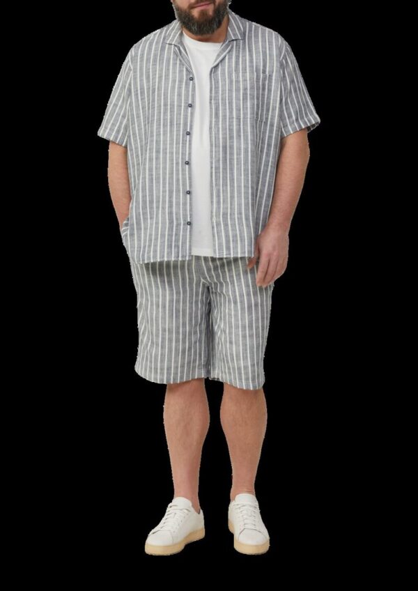Gestreifte Bermuda Detroit im Relaxed Fit