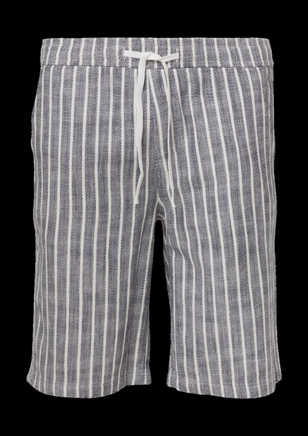 Gestreifte Bermuda Detroit im Relaxed Fit