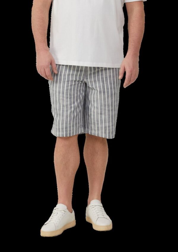Gestreifte Bermuda Detroit im Relaxed Fit