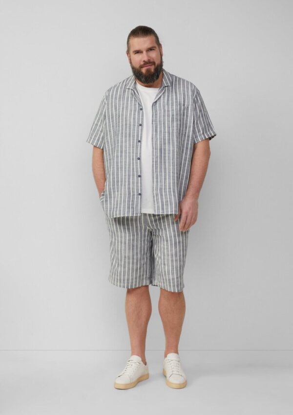 Gestreifte Bermuda Detroit im Relaxed Fit