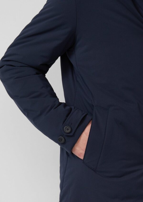 Wasserabweisender Funktions-Mantel mit Stretch und leichter Wattierung