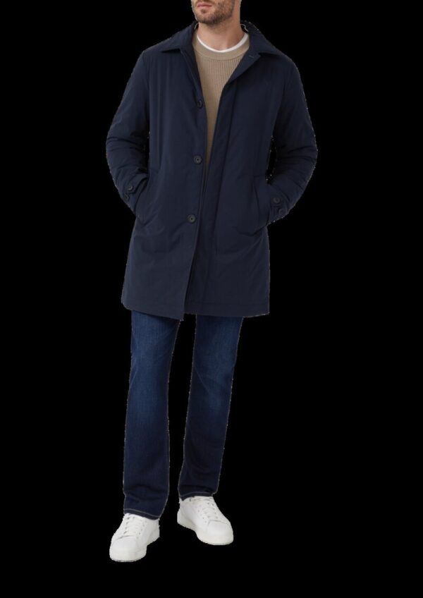 Wasserabweisender Funktions-Mantel mit Stretch und leichter Wattierung