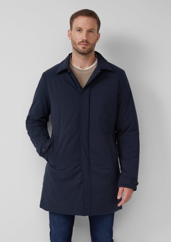 Wasserabweisender Funktions-Mantel mit Stretch und leichter Wattierung