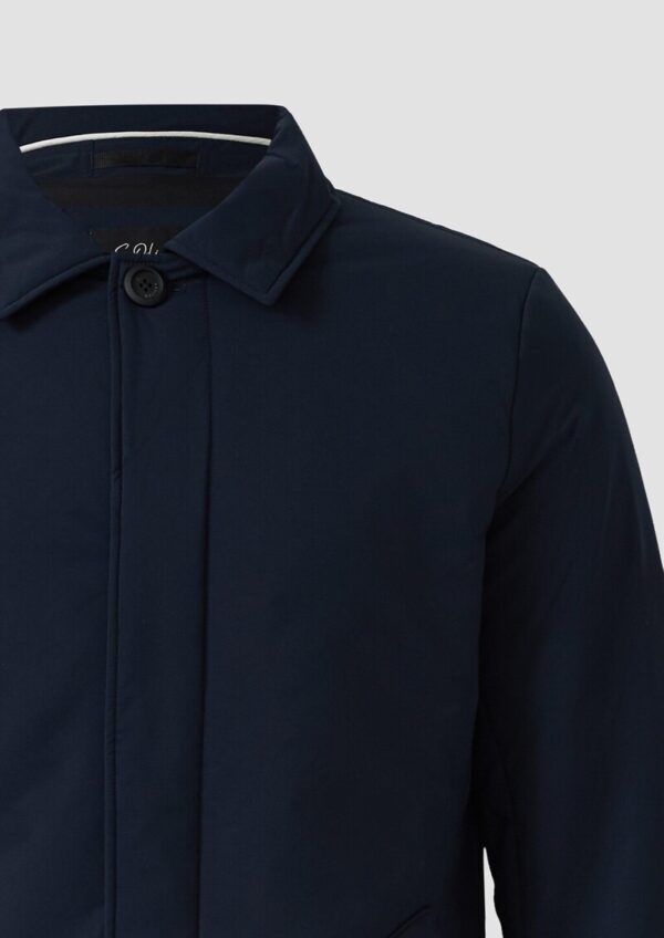 Wasserabweisender Funktions-Mantel mit Stretch und leichter Wattierung