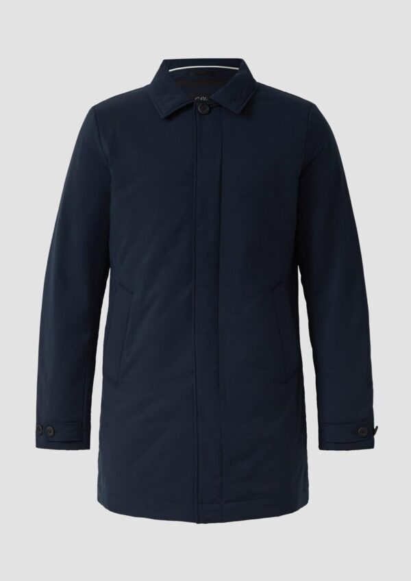 Wasserabweisender Funktions-Mantel mit Stretch und leichter Wattierung