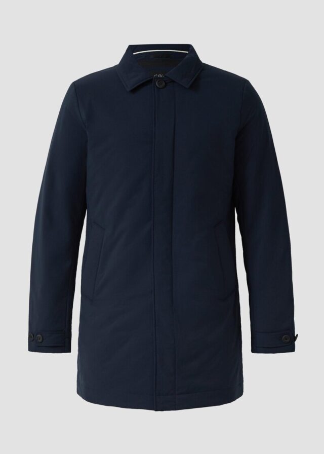 Wasserabweisender Funktions-Mantel mit Stretch und leichter Wattierung