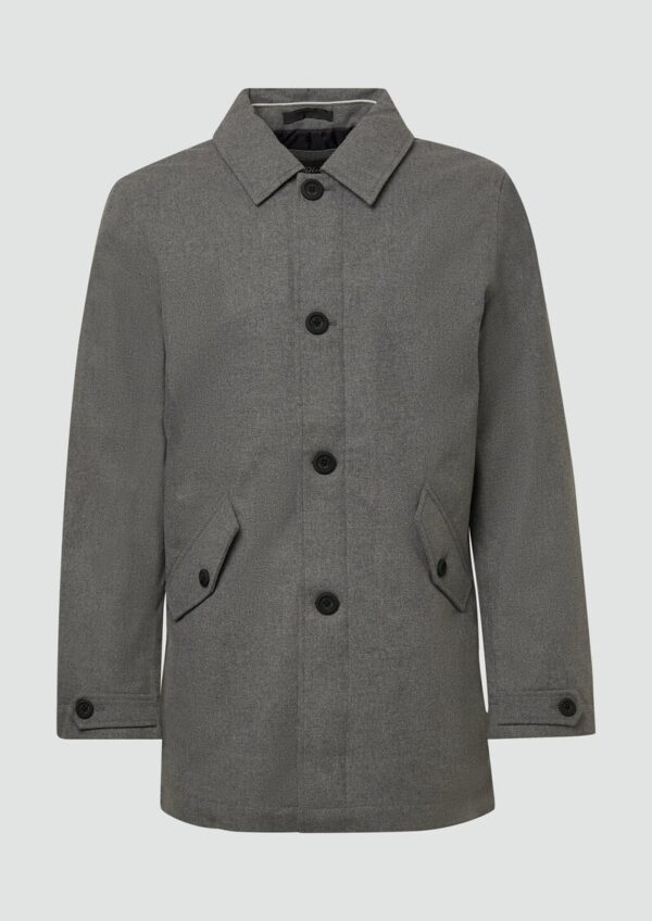 Wasser- und winddichter Mantel in Woll-Optik