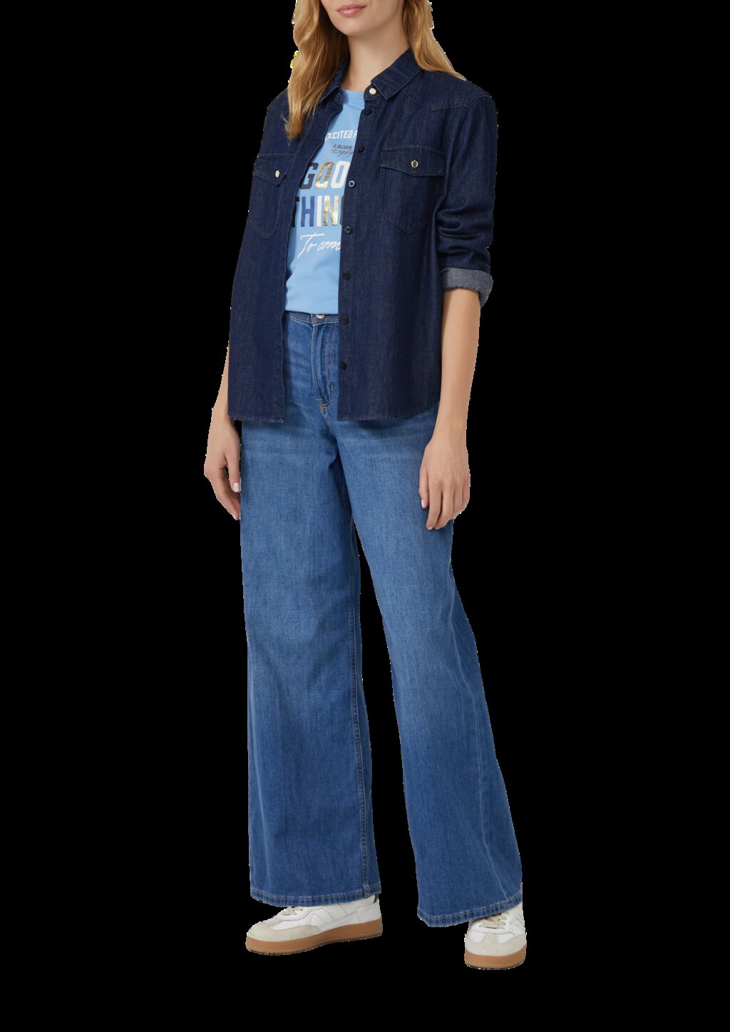 T-Shirt im Slim Fit mit Artwork