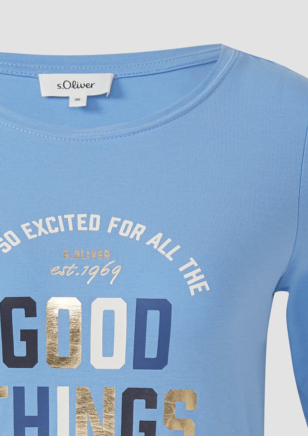 T-Shirt im Slim Fit mit Artwork