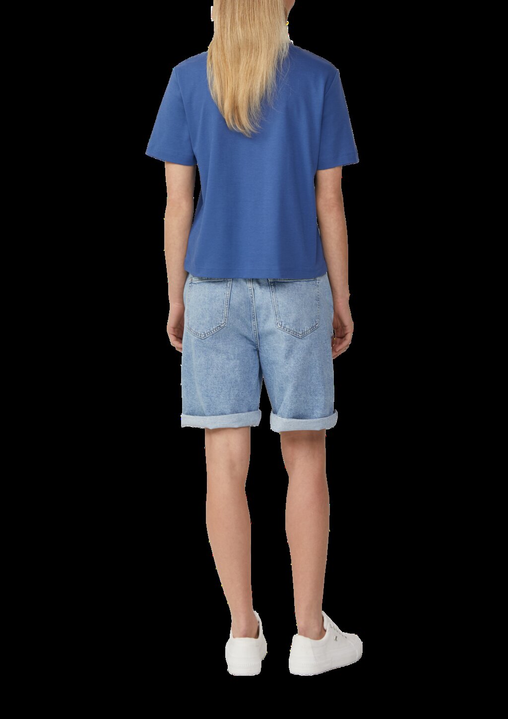 T-Shirt aus Interlockjersey mit Frontprint