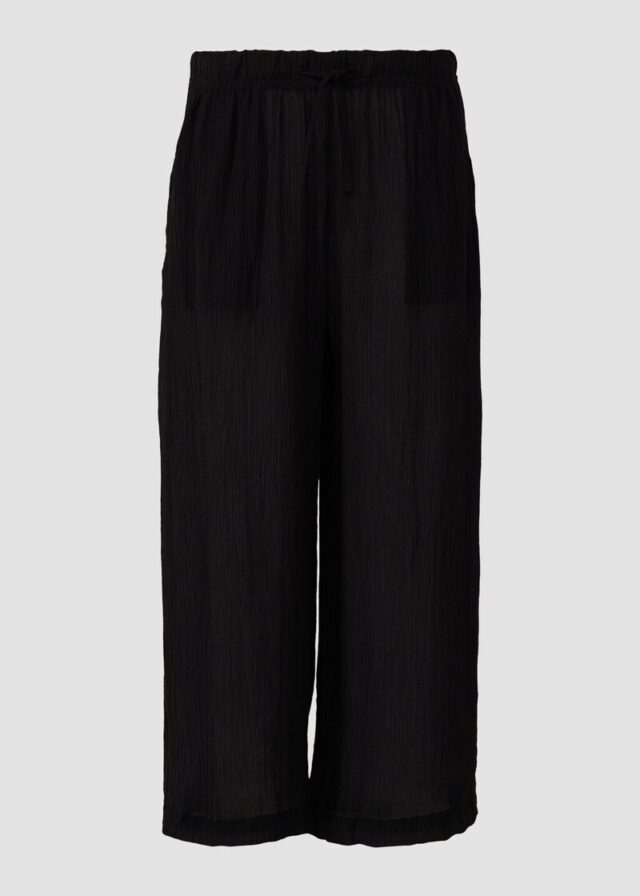 Strukturierte Culotte aus Viskosemix