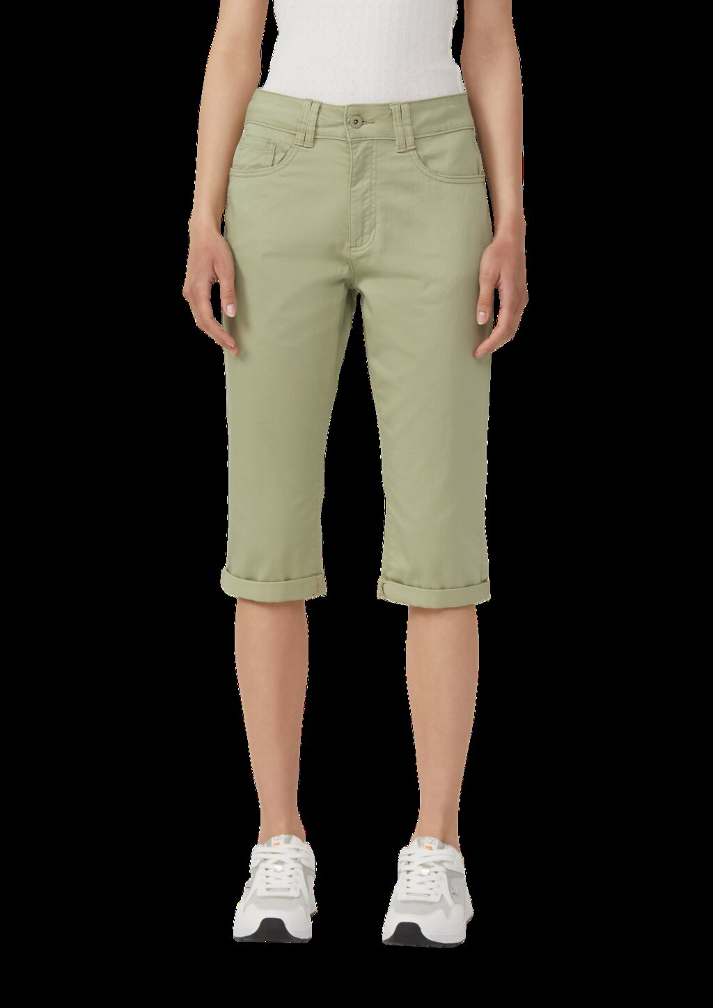 Caprihose Catie / Slim Fit / Mid Rise