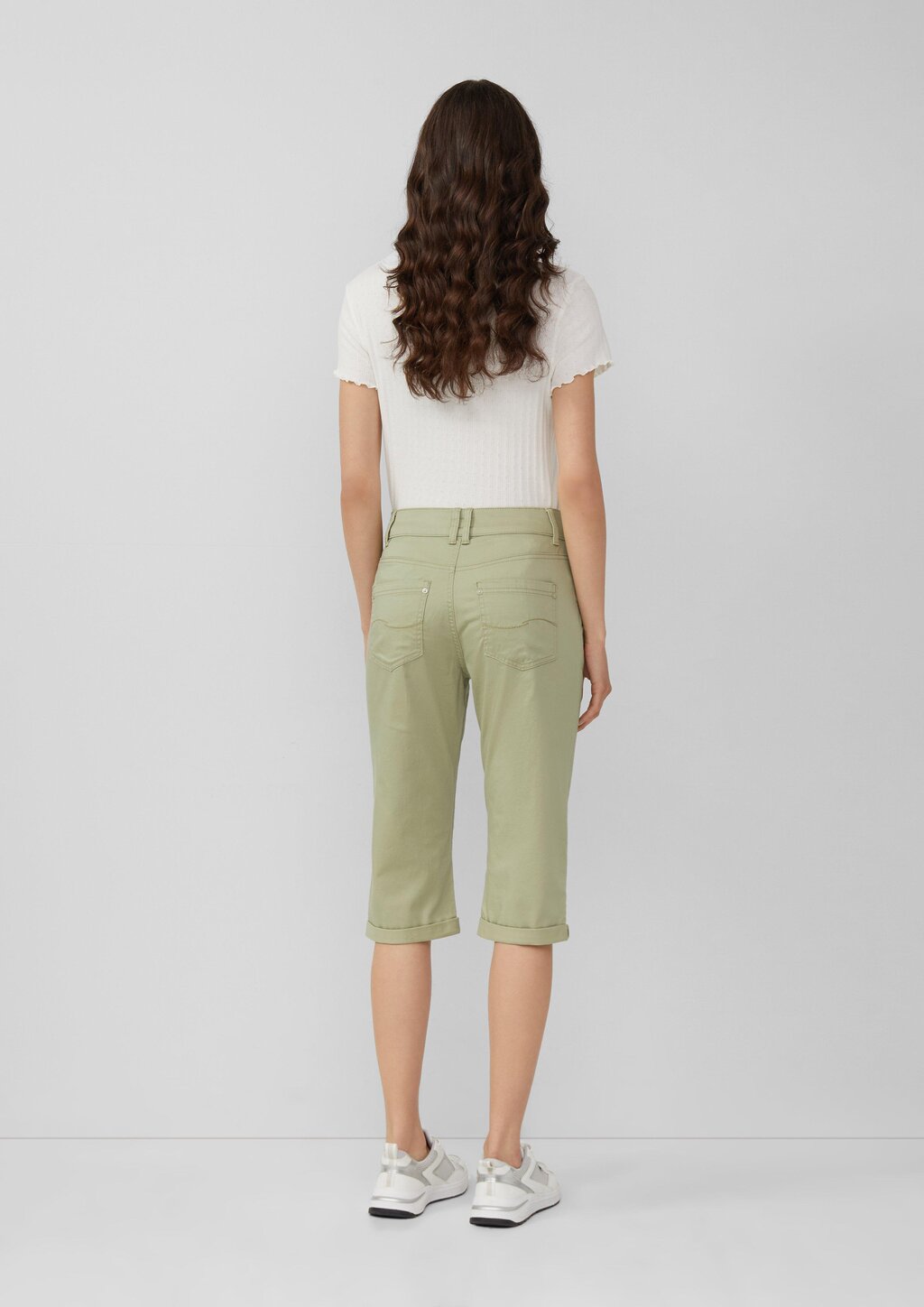 Caprihose Catie / Slim Fit / Mid Rise