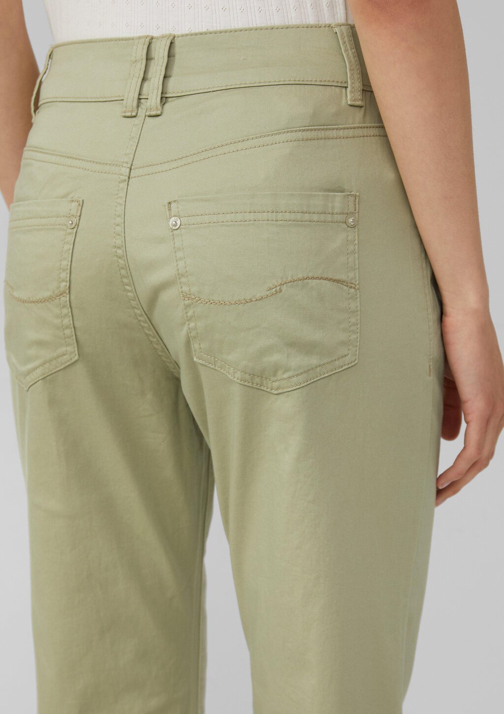 Caprihose Catie / Slim Fit / Mid Rise