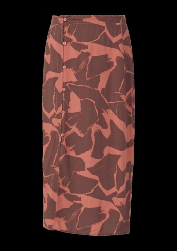 Midi-Rock aus Viskose