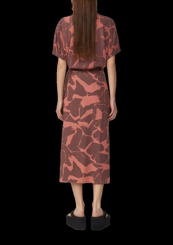 Midi-Rock aus Viskose