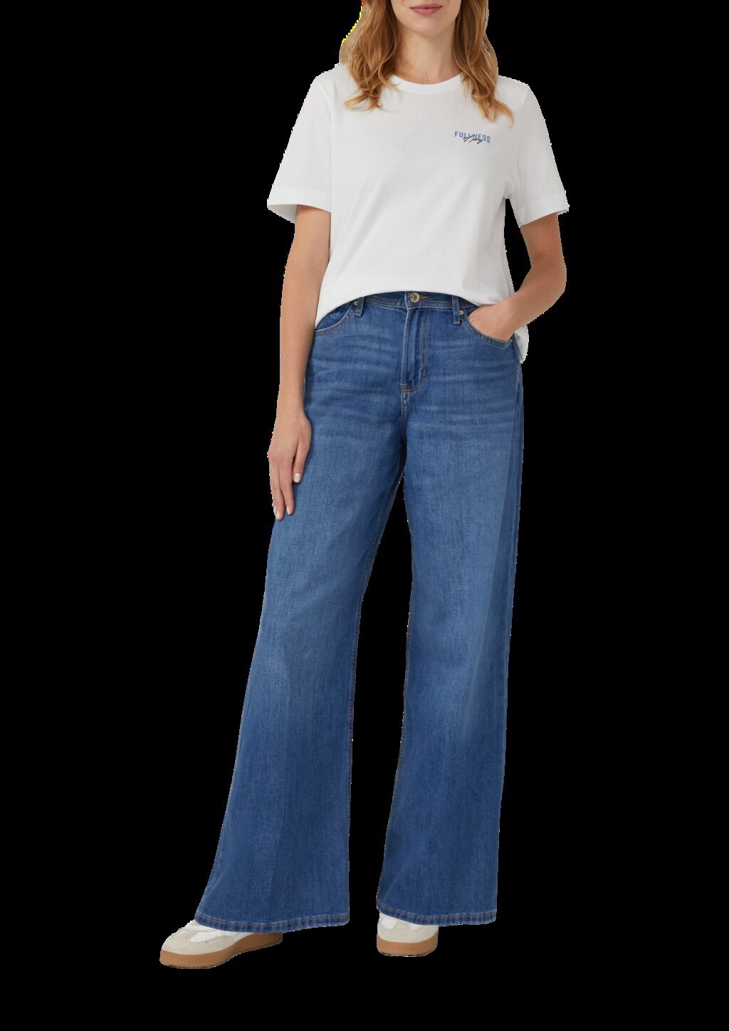 T-Shirt im Relaxed Fit mit Front- und Rückenprint