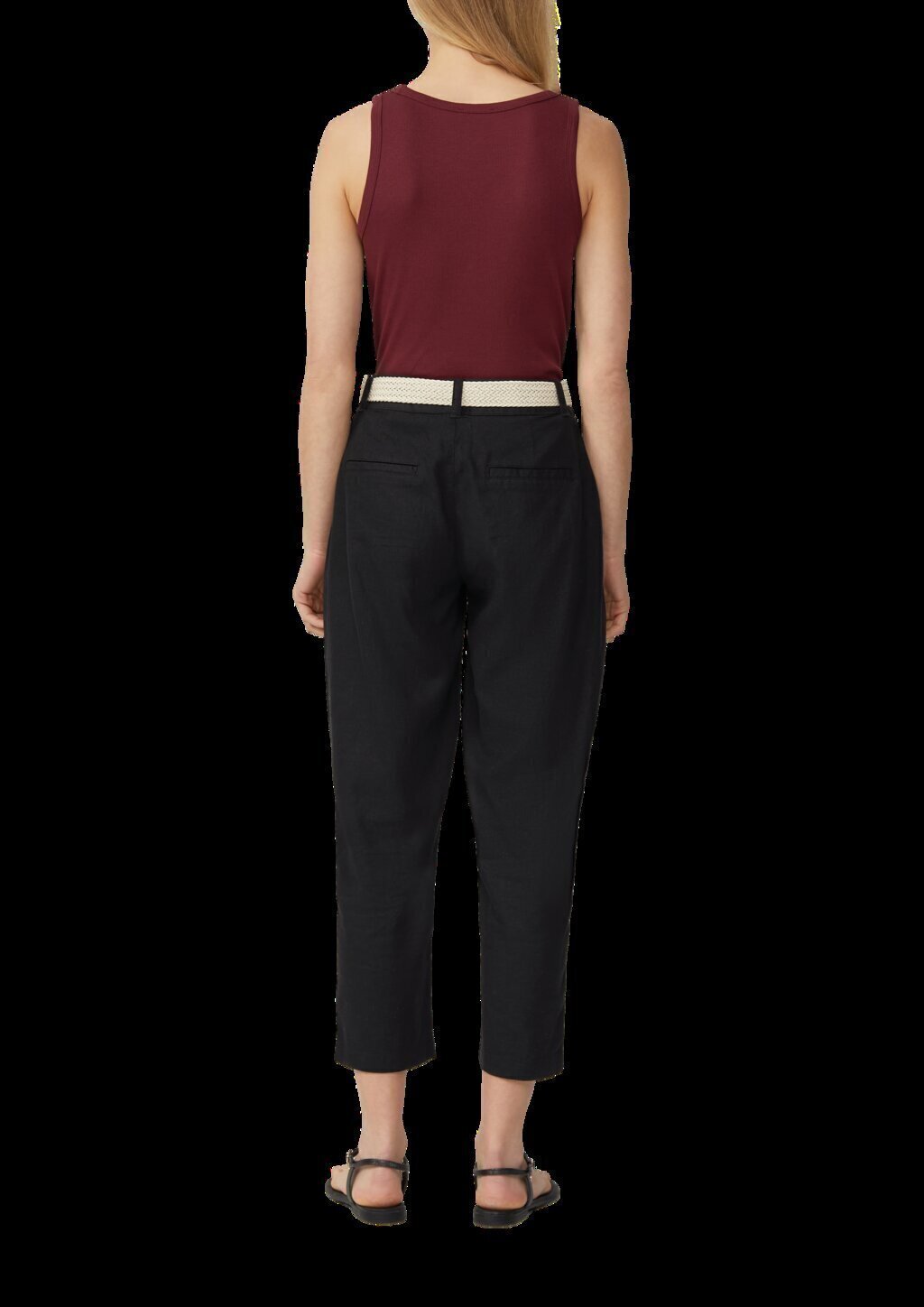 Weiches Slim-Fit-Top aus Rippware