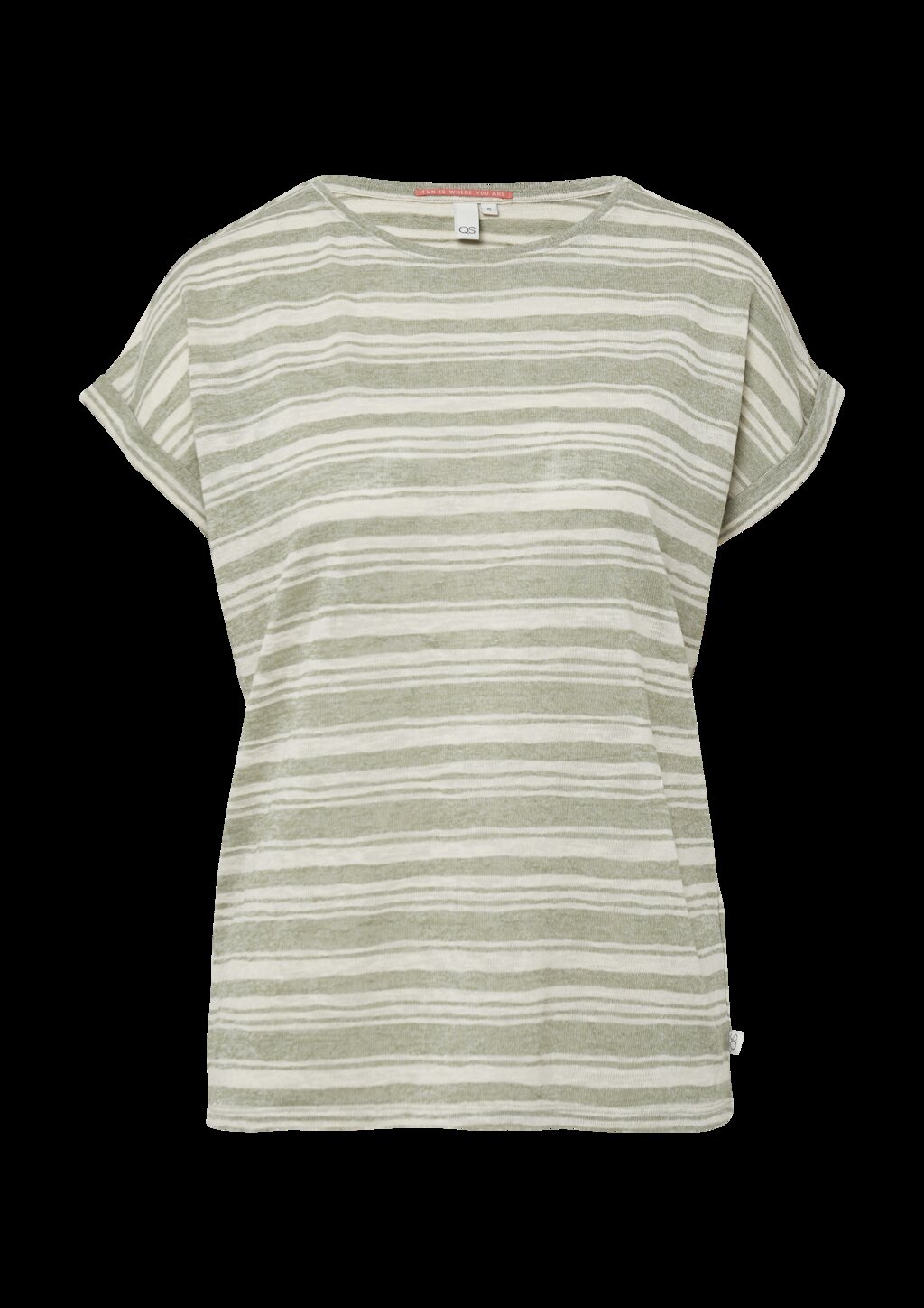 Ringelshirt aus Viskosemix