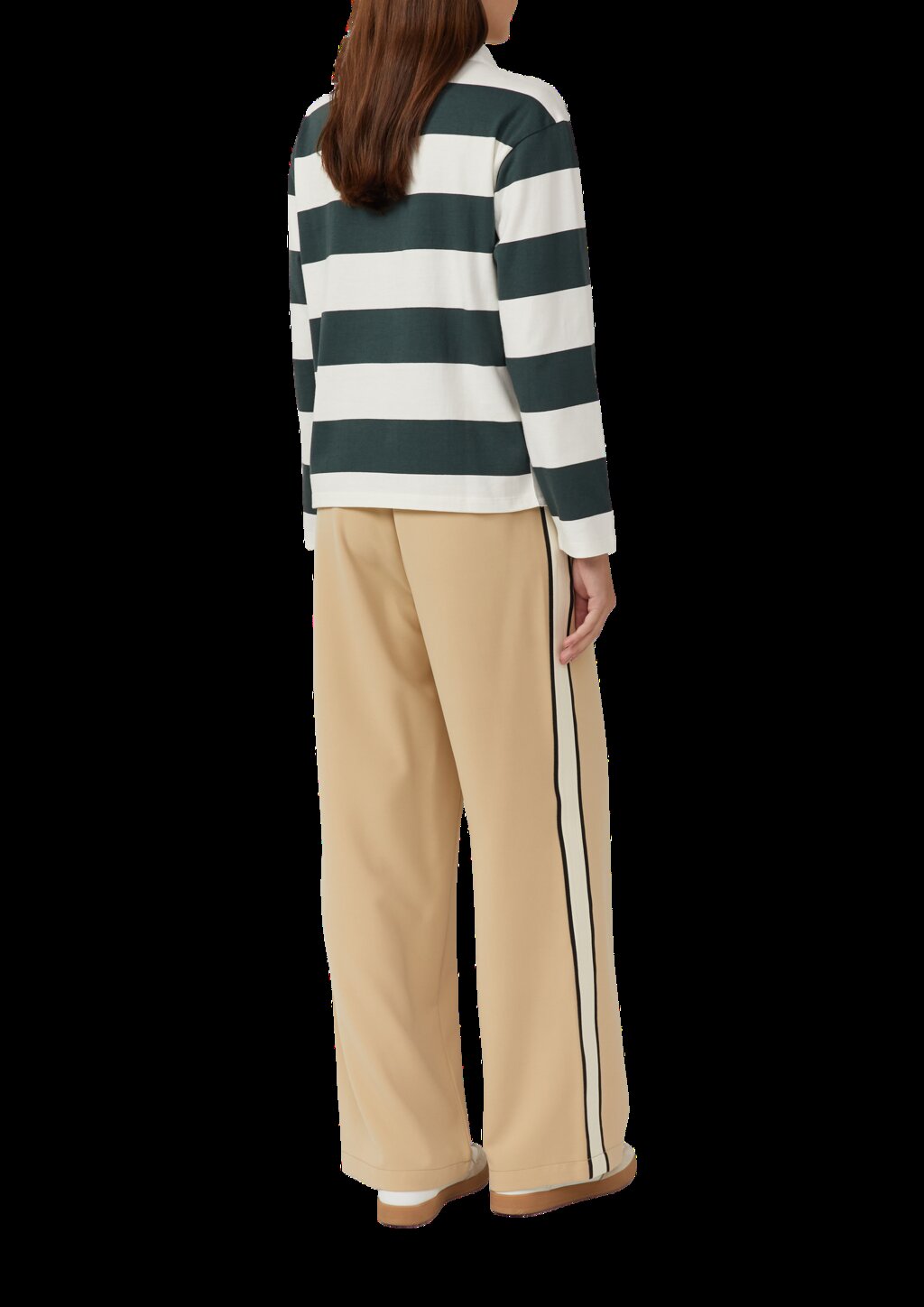 Shirt im Polo-Stil mit Stickerei