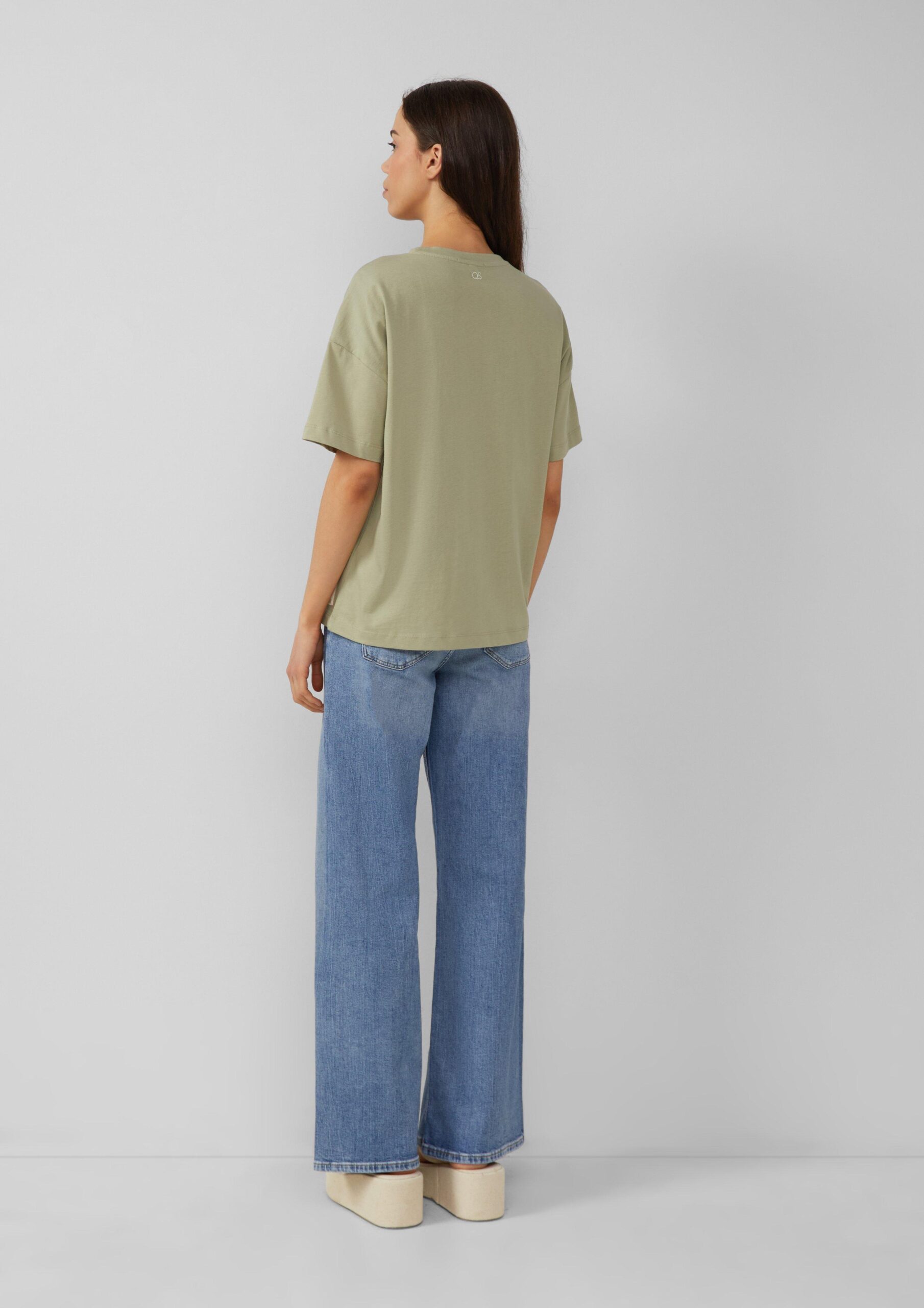 Uni-Shirt im Loose Fit