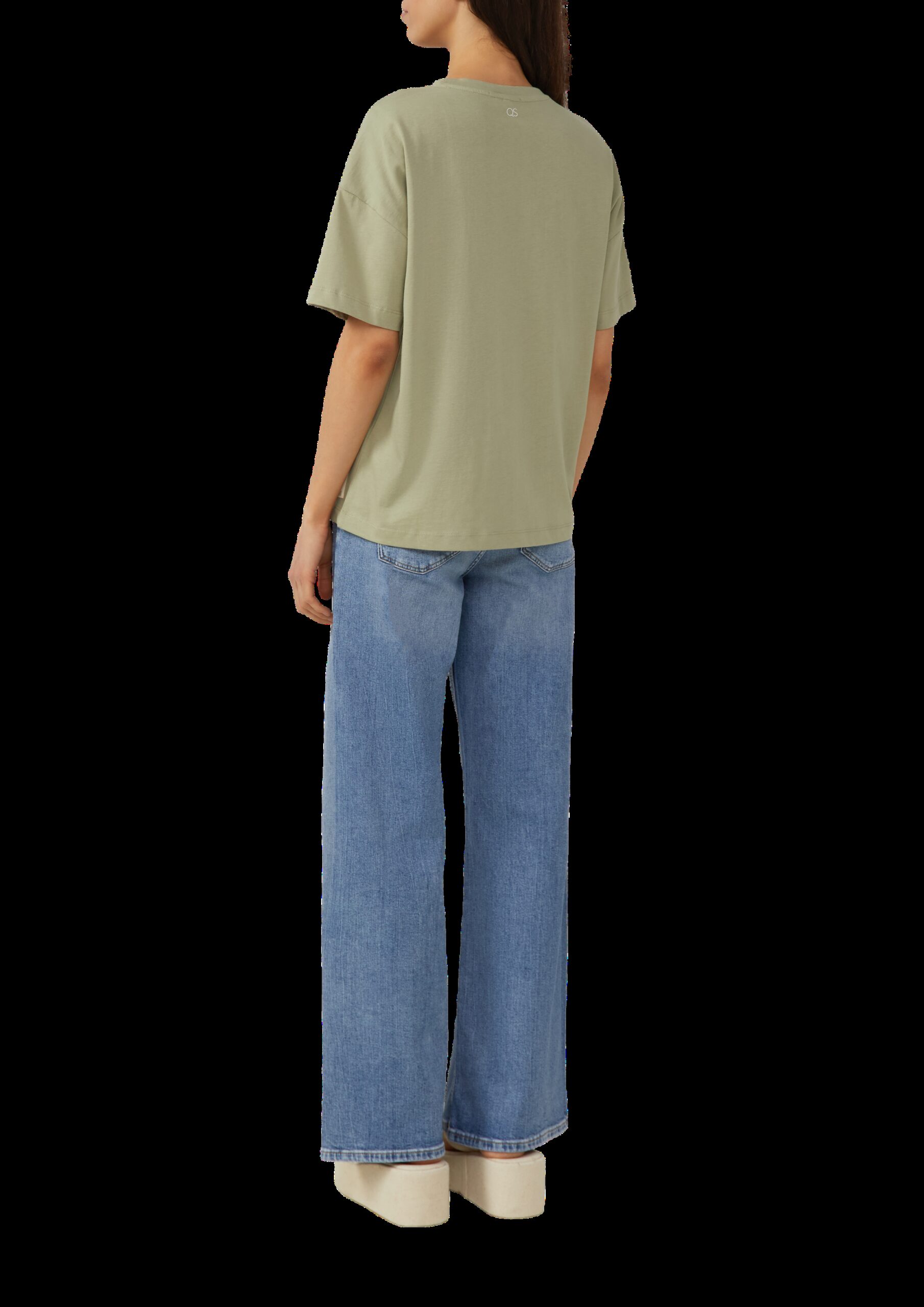 Uni-Shirt im Loose Fit