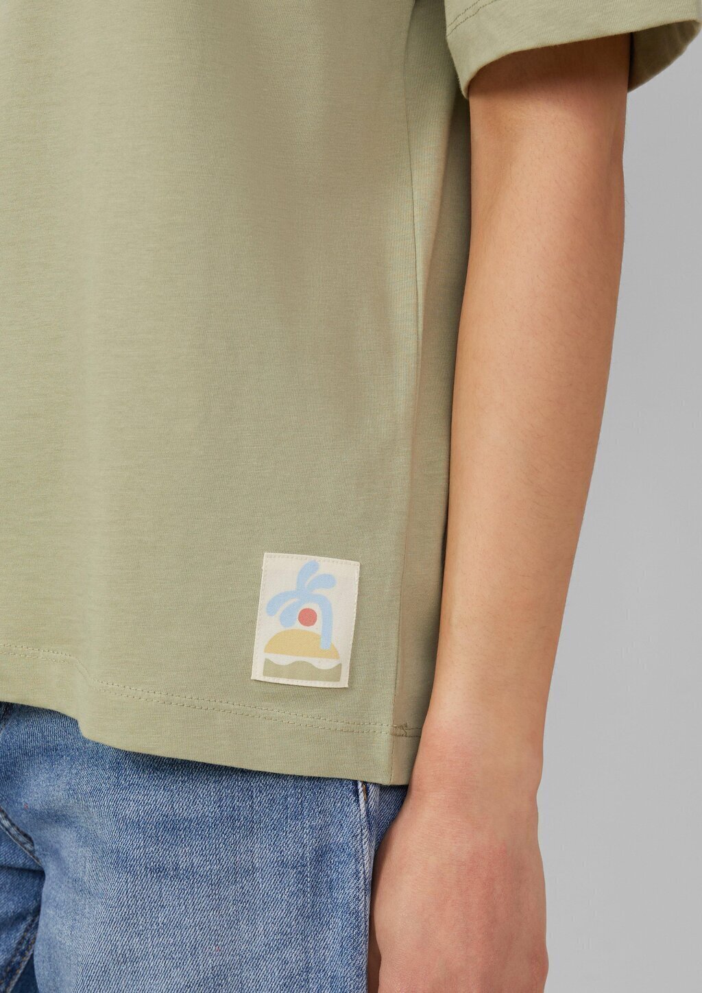 Uni-Shirt im Loose Fit