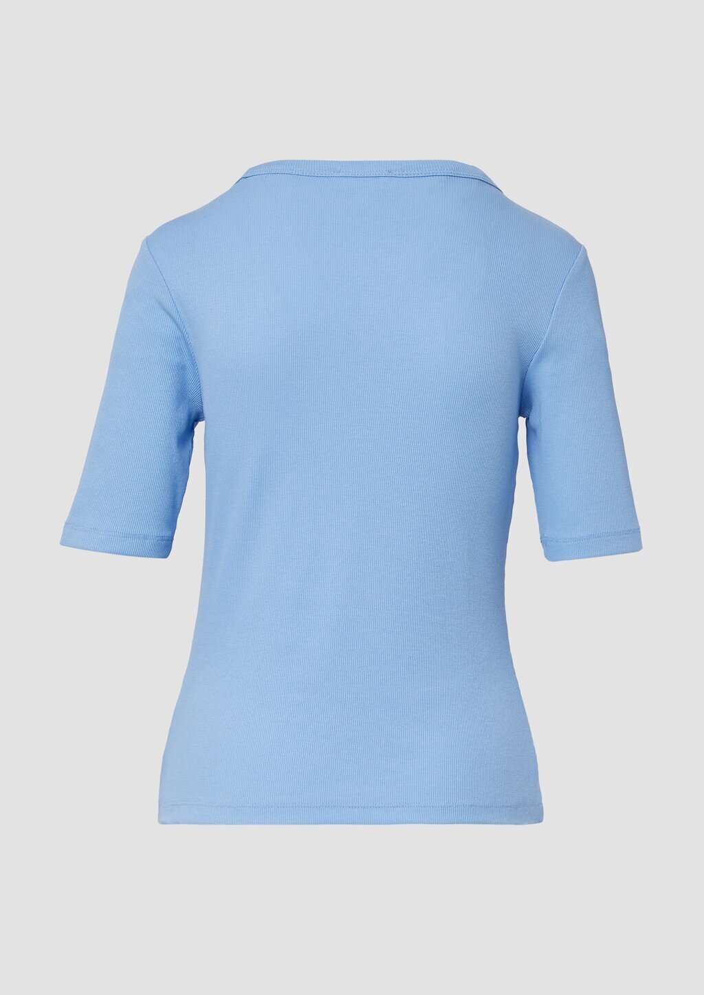 Ripp-Shirt im Slim Fit