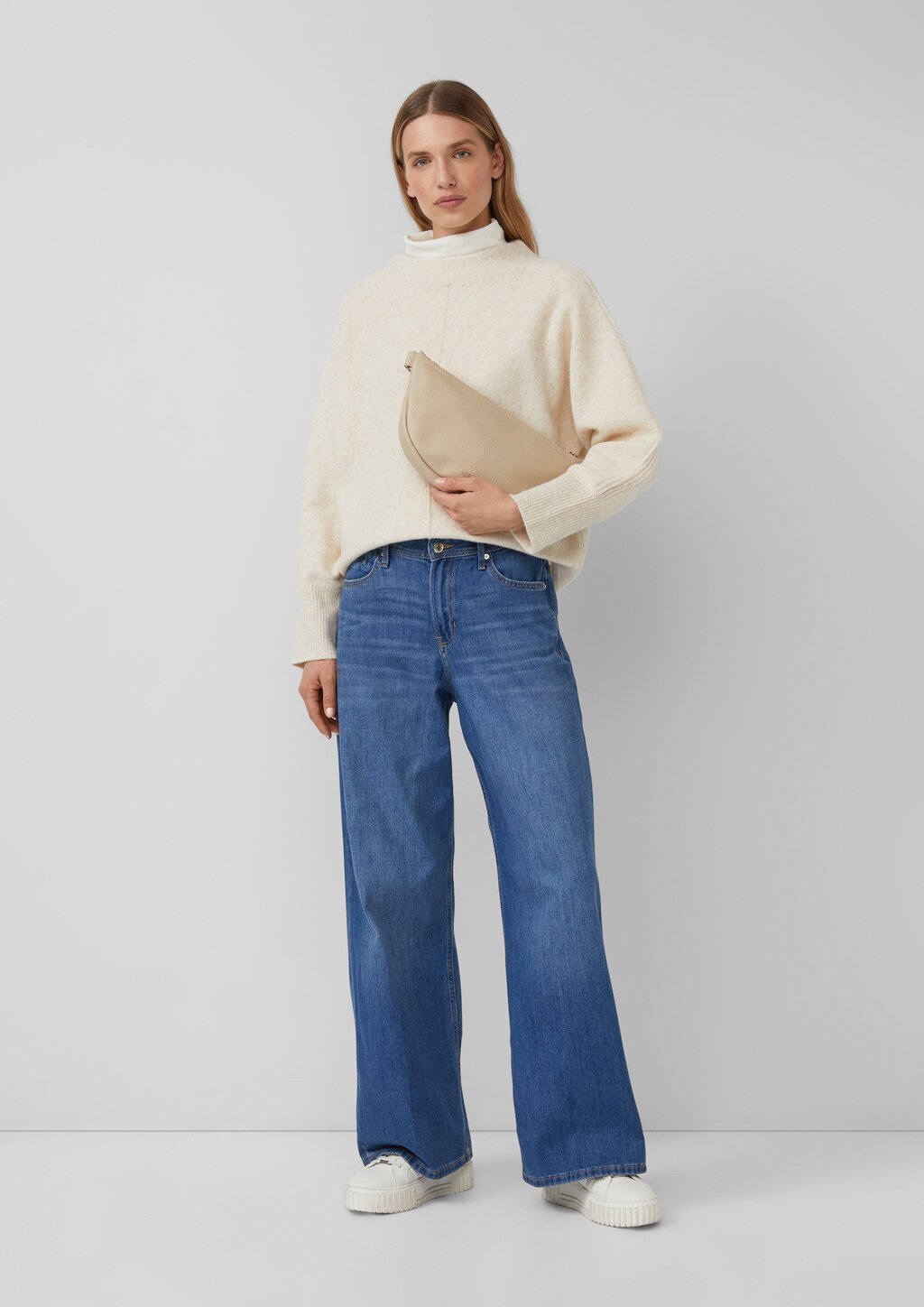 Crossbody-Bag mit Leo-Lining