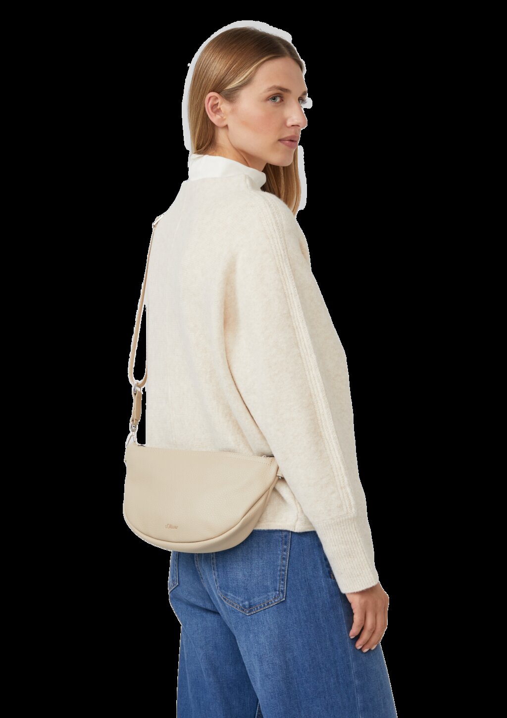Crossbody-Bag mit Leo-Lining