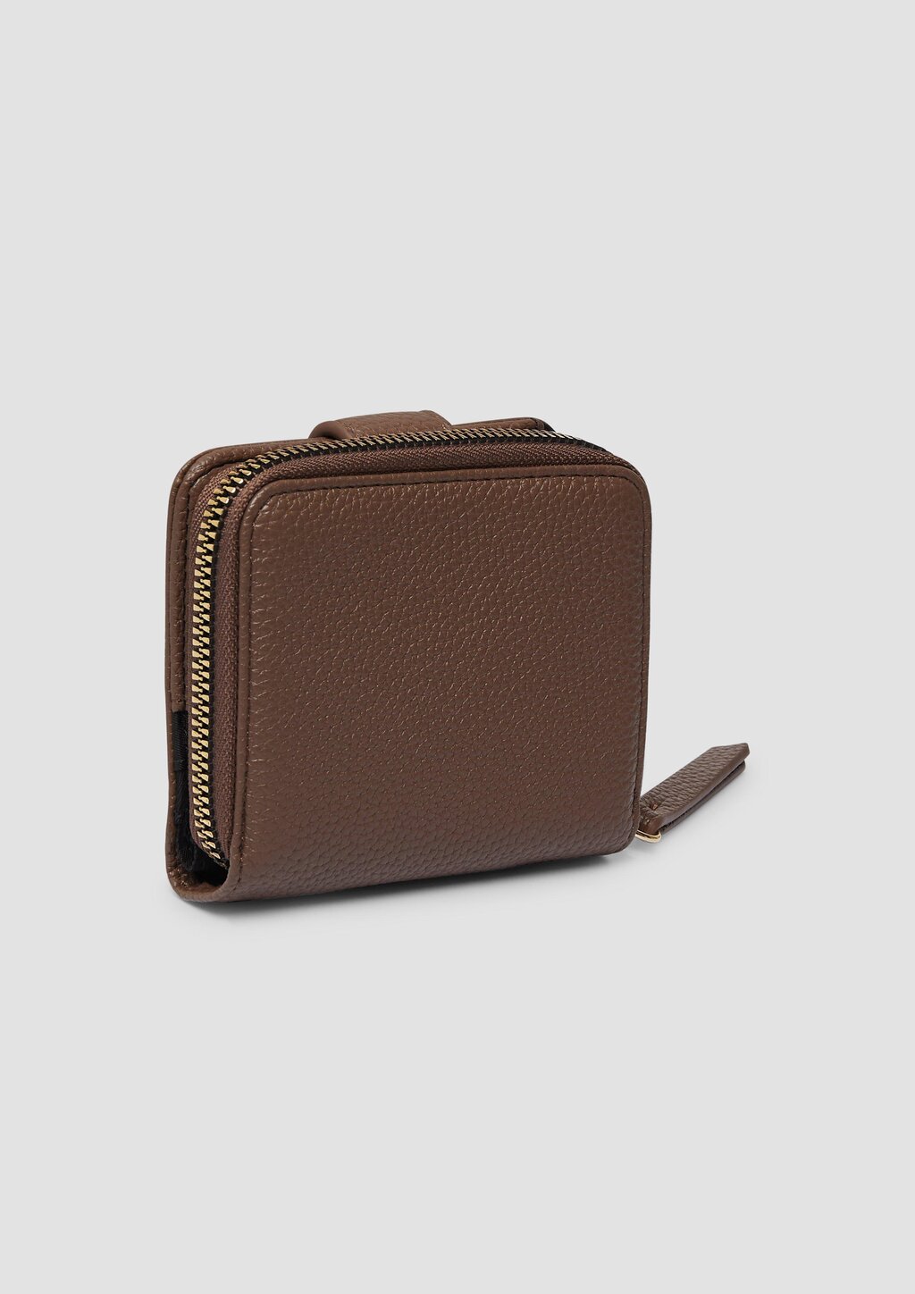 Brieftasche aus Lederimitat mit Münzfach und Kartenfächern