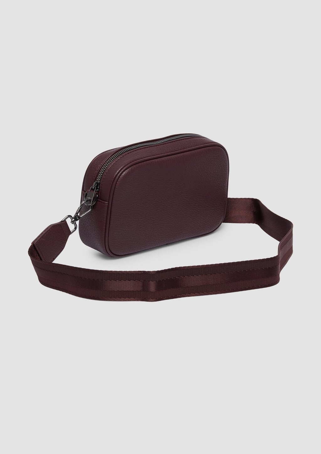 Mittelgroße Camera-Bag aus Lederimitat