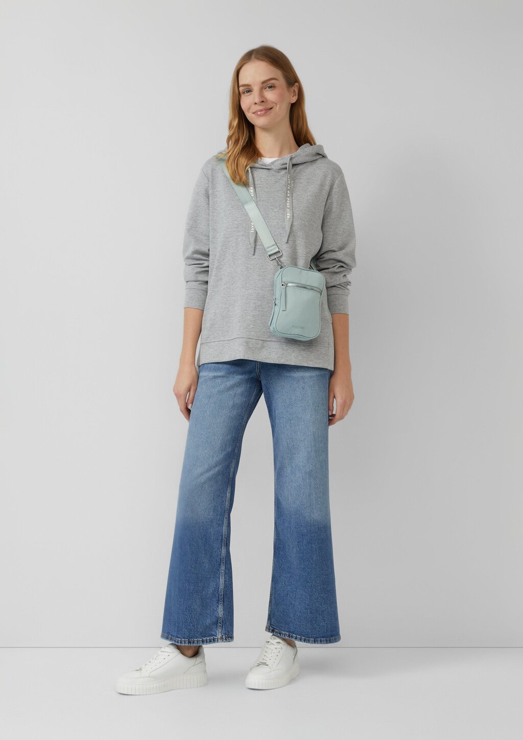 Umhänge-Tasche mit abnehmbarem Schultergurt