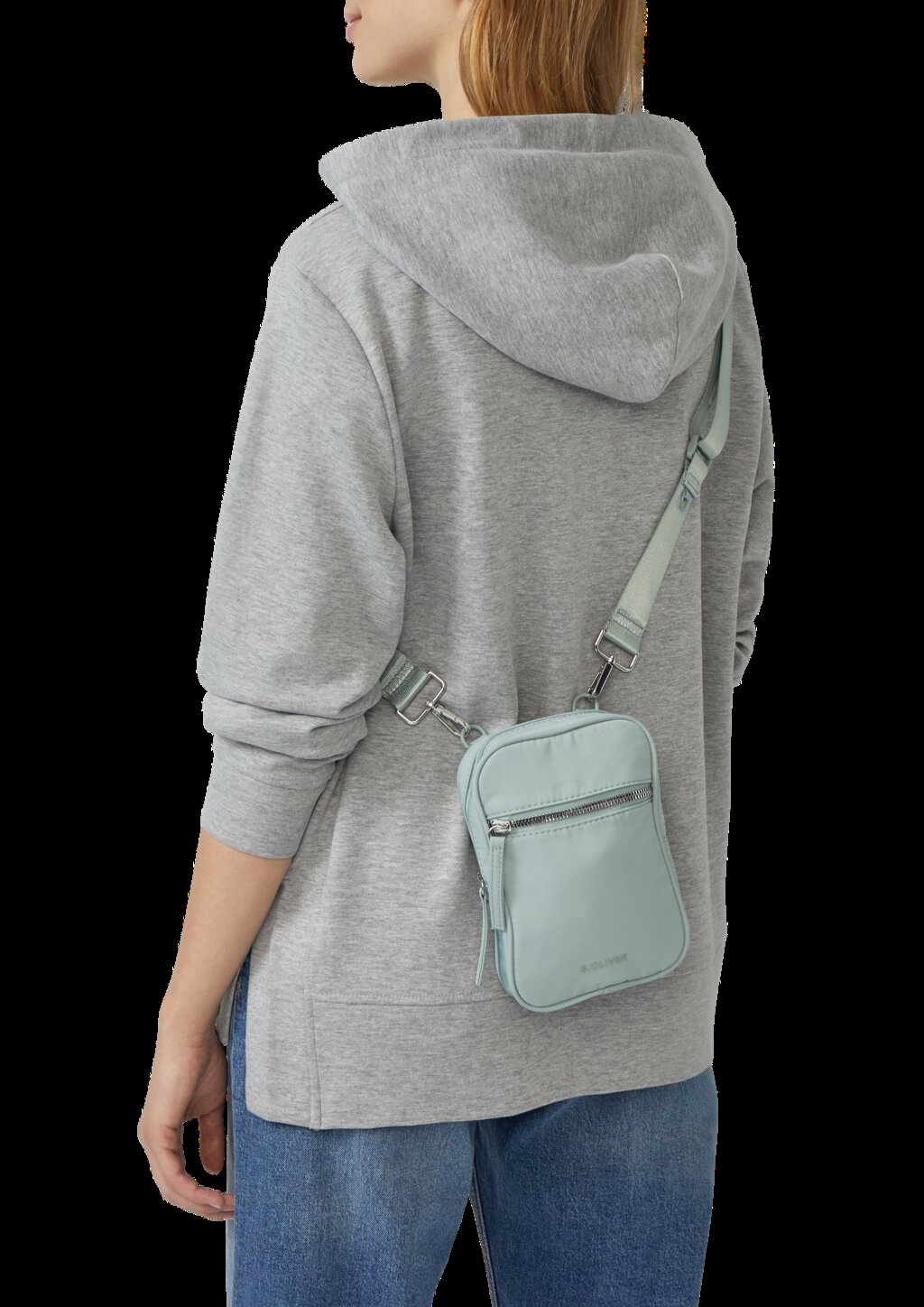 Umhänge-Tasche mit abnehmbarem Schultergurt