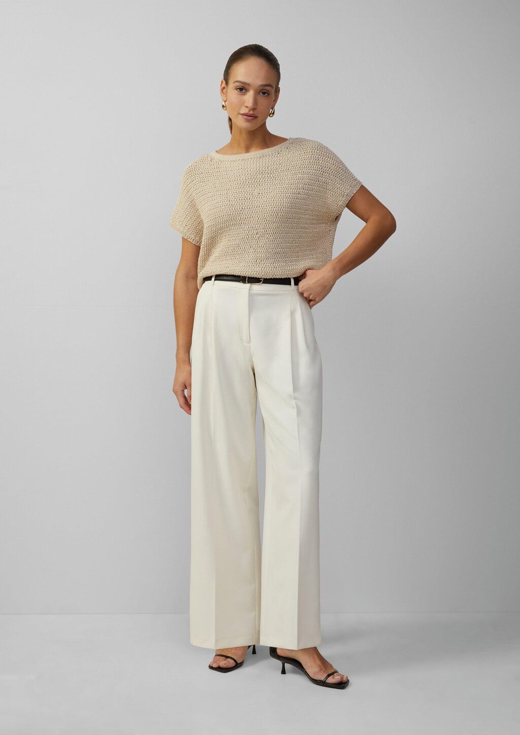 Ledergürtel mit Dornschließe