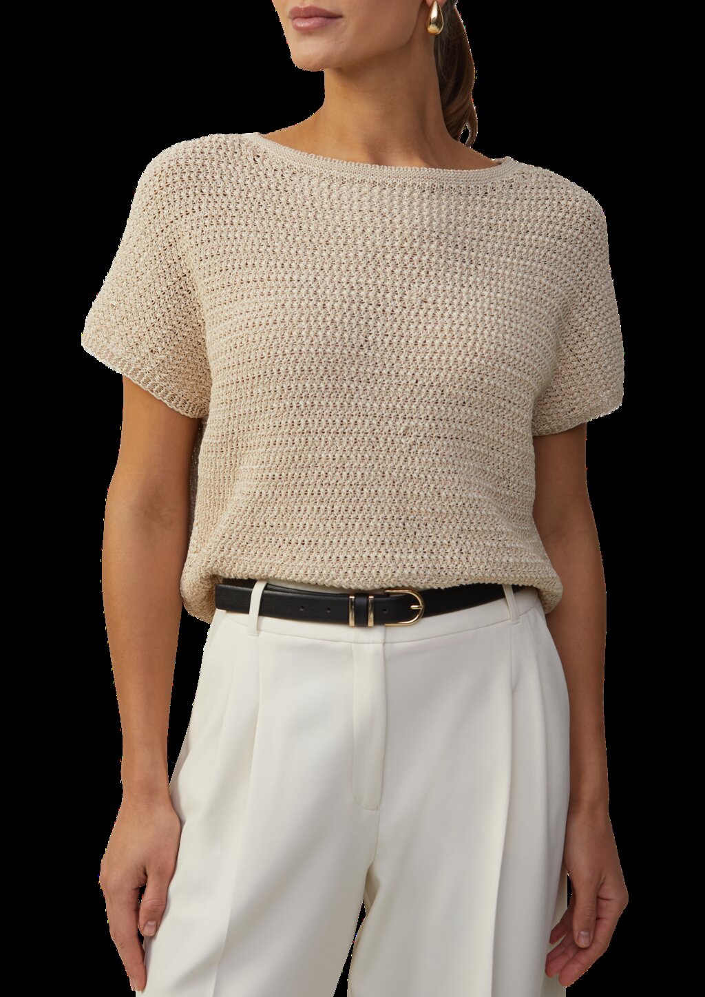 Ledergürtel mit Dornschließe