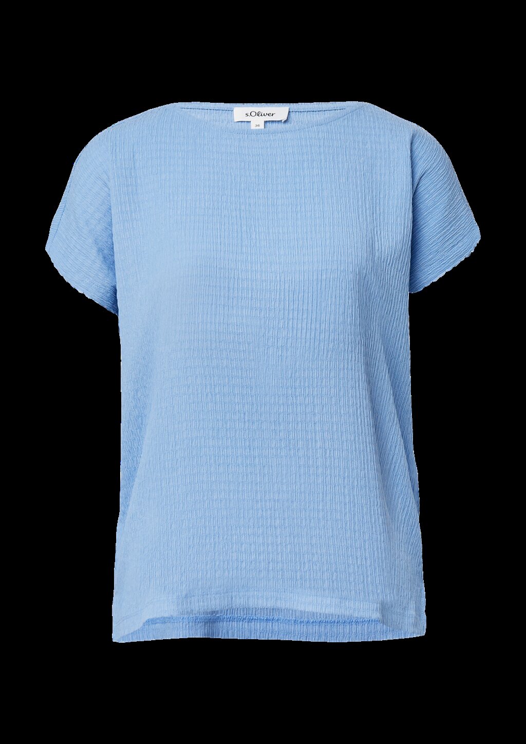 Strukturiertes T-Shirt im Relaxed Fit