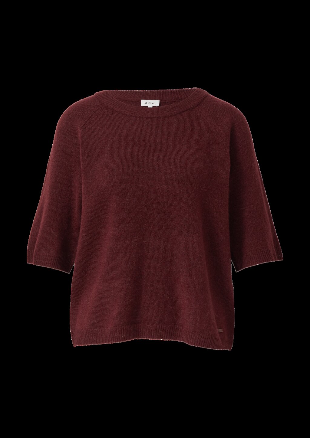 Kurzarmpullover aus Alpakamix