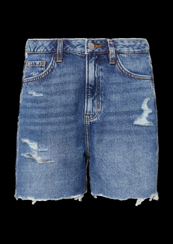 Jeans-Shorts Mom / Relaxed Fit / High Rise