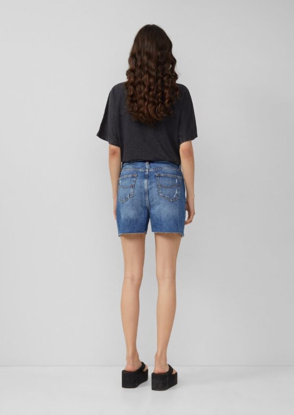 Jeans-Shorts Mom / Relaxed Fit / High Rise