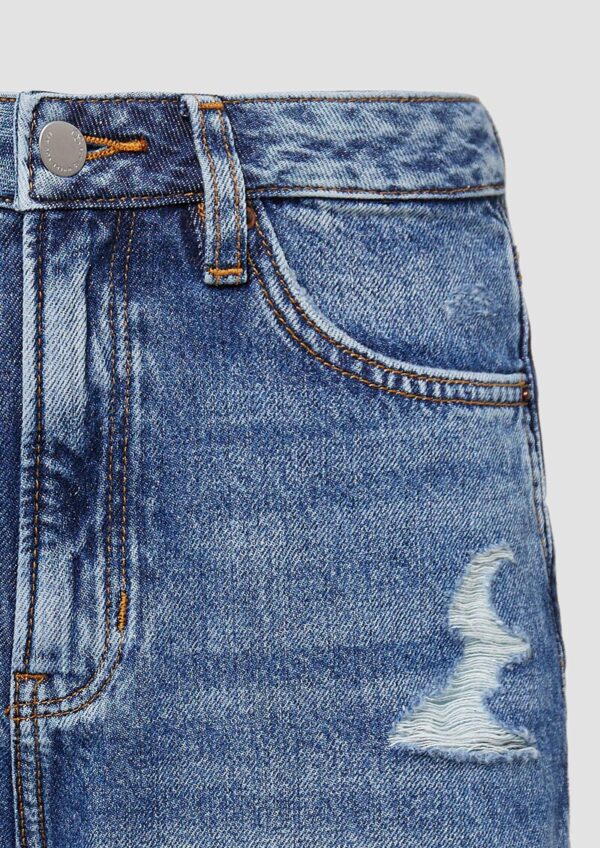 Jeans-Shorts Mom / Relaxed Fit / High Rise