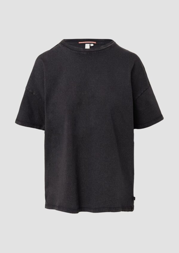 Gewaschenes T-Shirt mit Backprint