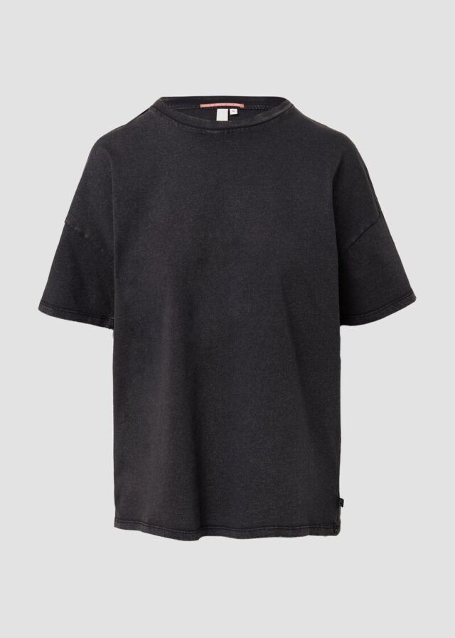 Gewaschenes T-Shirt mit Backprint