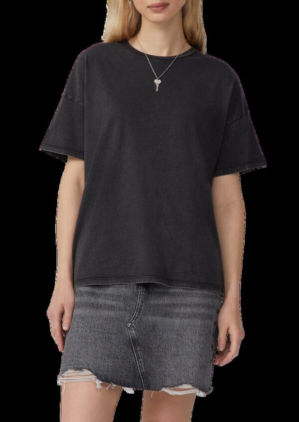 Gewaschenes T-Shirt mit Backprint